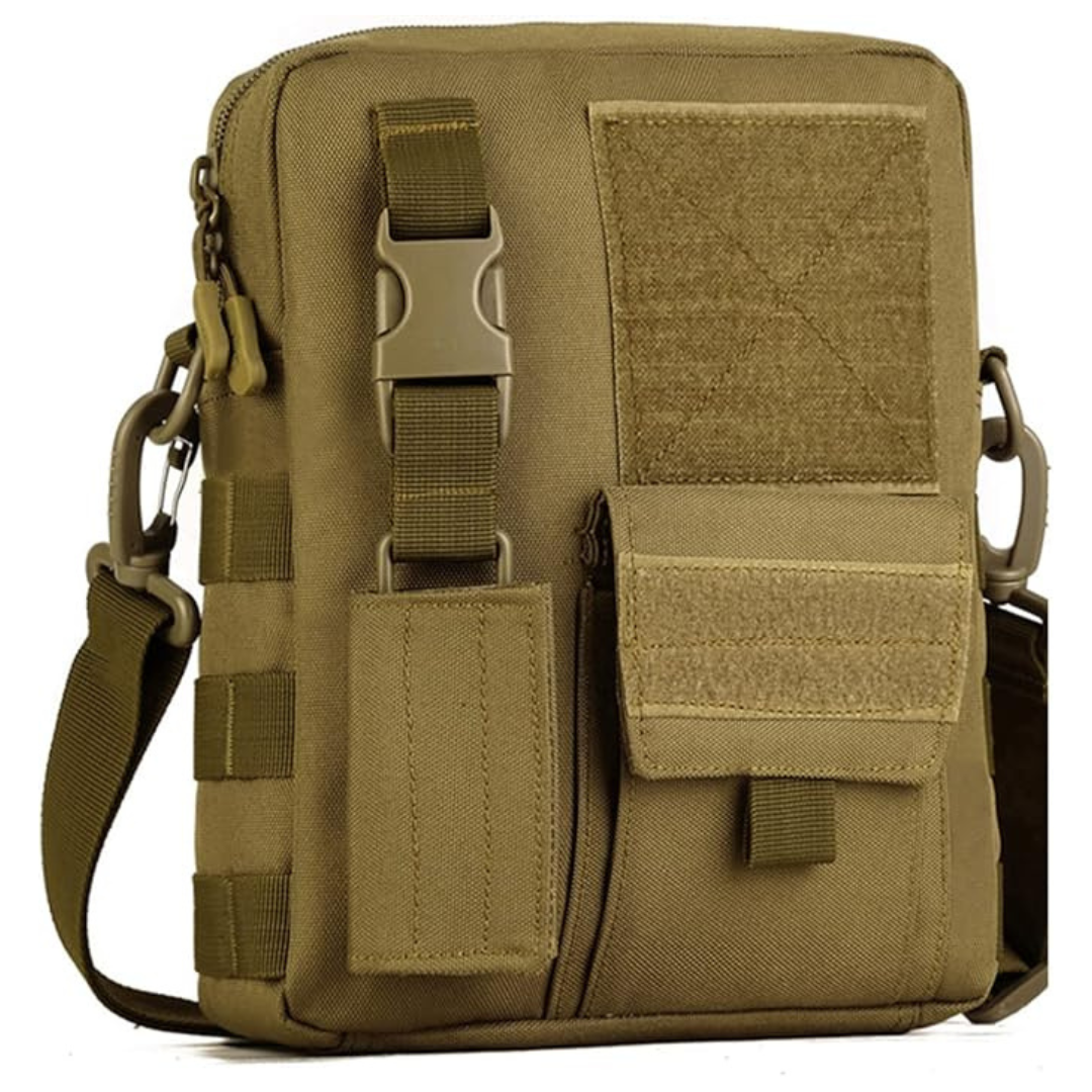 Wowelife Men's Waterproof Tactical Messenger Crossbody Satchel Bag