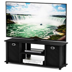 42" Furinno Durable Composite Wood Entertainment Center