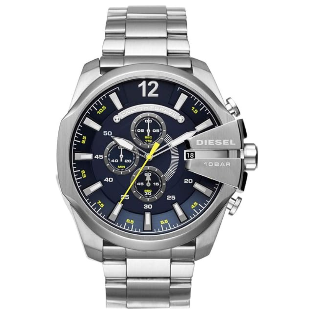 51mm Diesel Men's Mega Chief Chronograph Watch (Various Colors)
