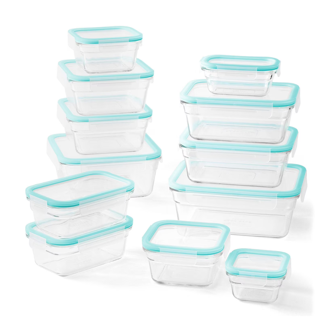 24-Piece Member's Mark Glass Food Storage Set