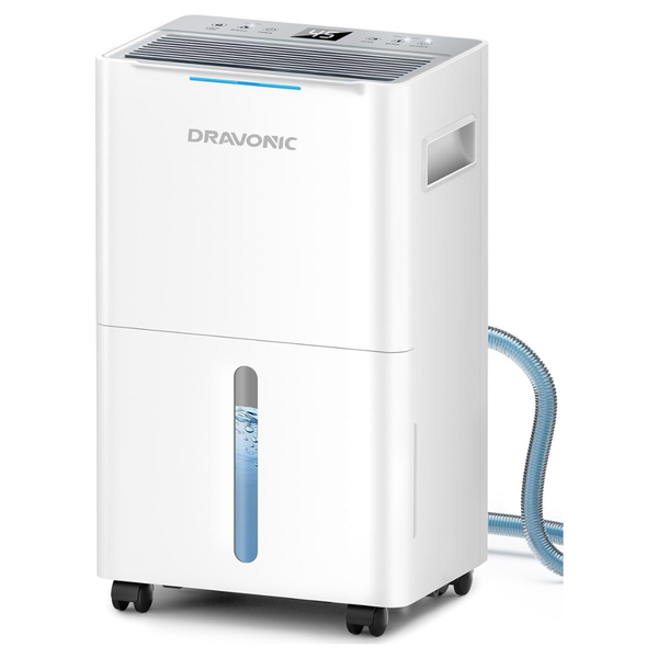 Dravonic 1500 Sq. Ft. 21-Pint Dehumidifier W/ 3-Modes & Drain Hose
