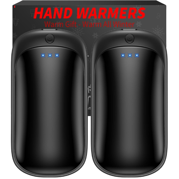 2-Pack Lerat Rechargeable Electric Hand Warmers