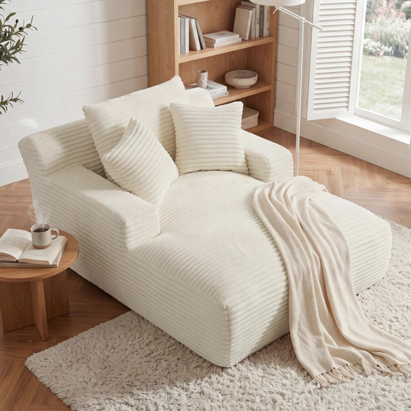 50'' Latitude Run Corduroy Upholstered Modern Sleeper Sofa