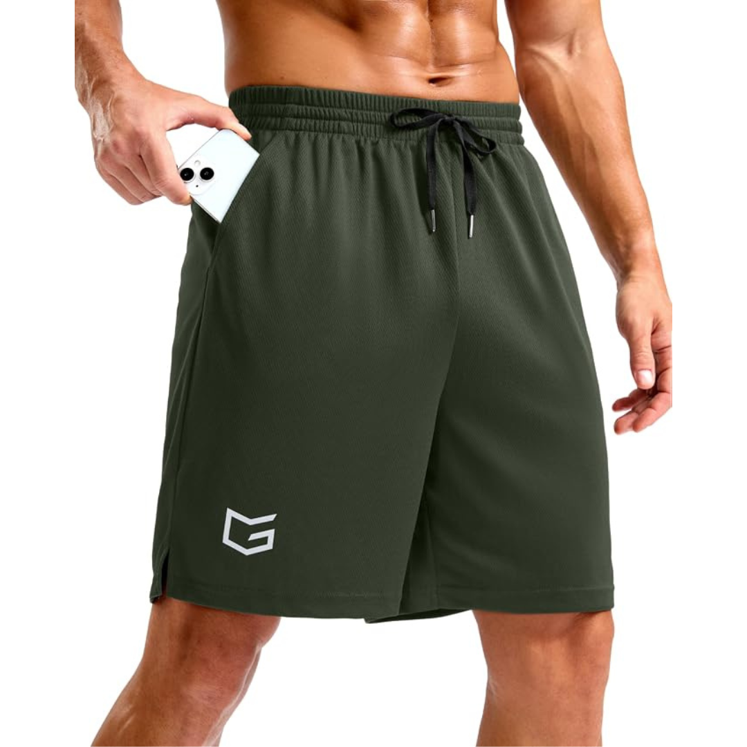 G Gradual Men's 5"/7"/9" Athletic Workout Shorts With Pockets (Various)