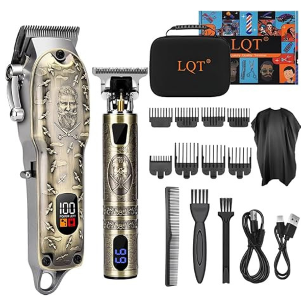Professional Hair Clipper Set With Accessories