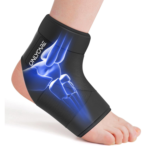 Upgraded Ankle Ice-Pack Wrap For Hot & Cold Therapy