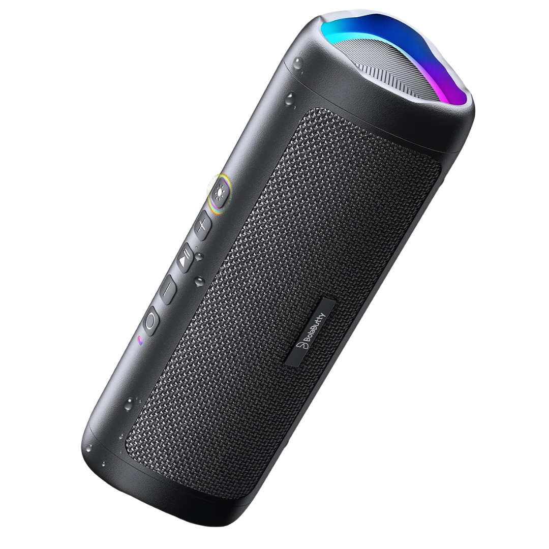 BolaButty IPX5 Waterproof 20W HD Sound Bluetooth Speaker (Black)