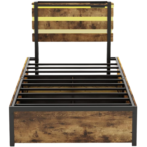 Giantex Twin Metal Platform Bed Frame