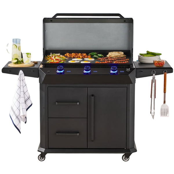 Member's Mark 36" Intelligent Propane Gas Griddle w/ Cart and Cover