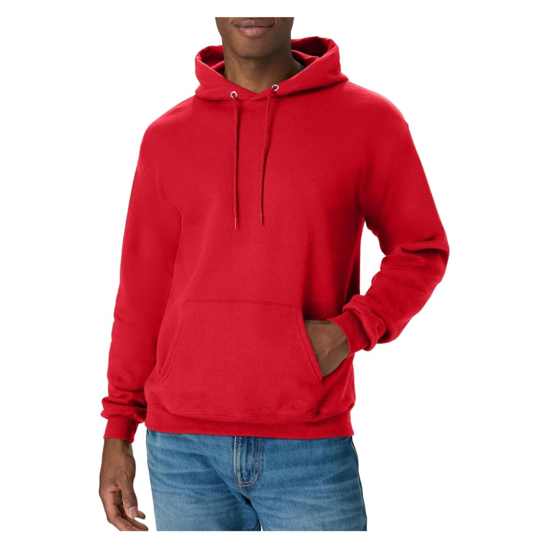 Hanes Men's Pullover EcoSmart Hooded Sweatshirt