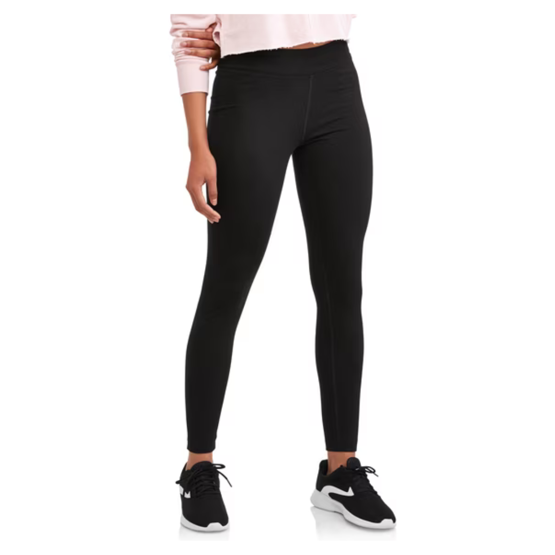 Athletic Works Women's Active Fit Mid Rise Leggings (3 Colors)