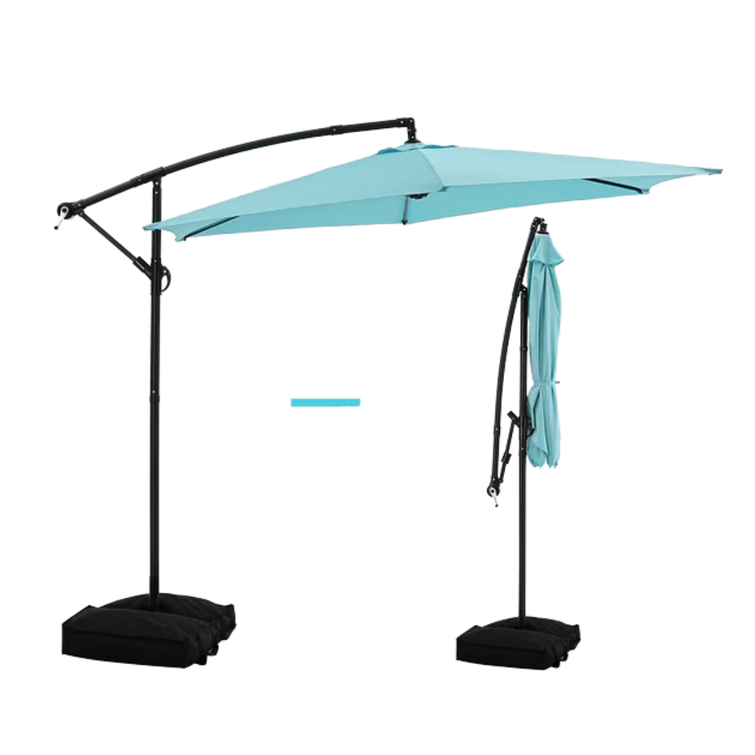 Ainfox 10ft Cantilever Offset Patio Umbrella