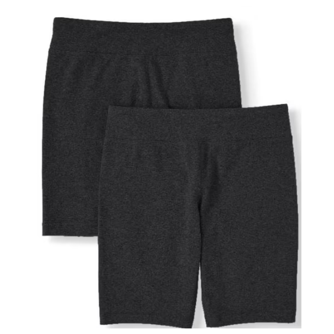 2-Pack Athletic Works 9" Dri Mid Rise Bike Shorts (3 Colors)