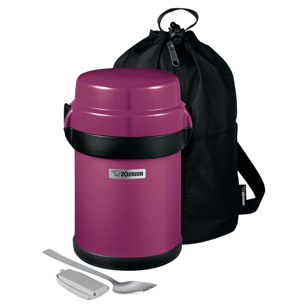 41-Oz Zojirushi Mr. Bento Stainless Lunch Jar W/ 4 Food Containers