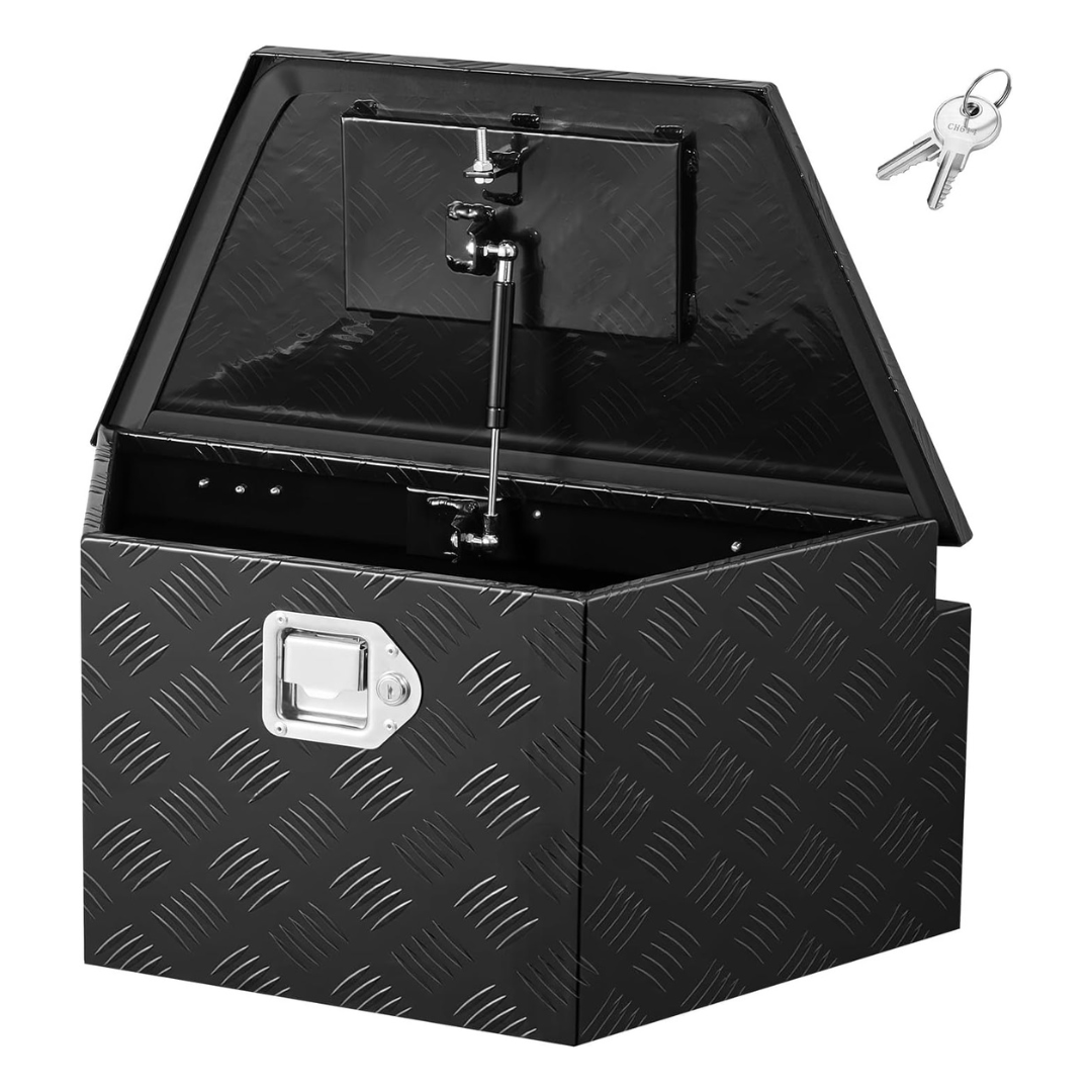 VEVOR 26" Trailer Tongue Storage Box W/ Lock & Keys