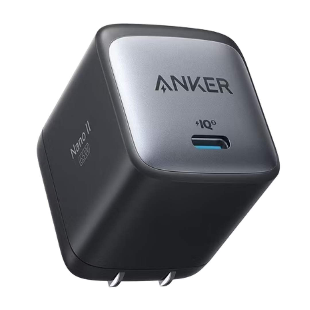 Anker 715 Nano II 65W GaN II PPS USB-C Fast Charger Adapter