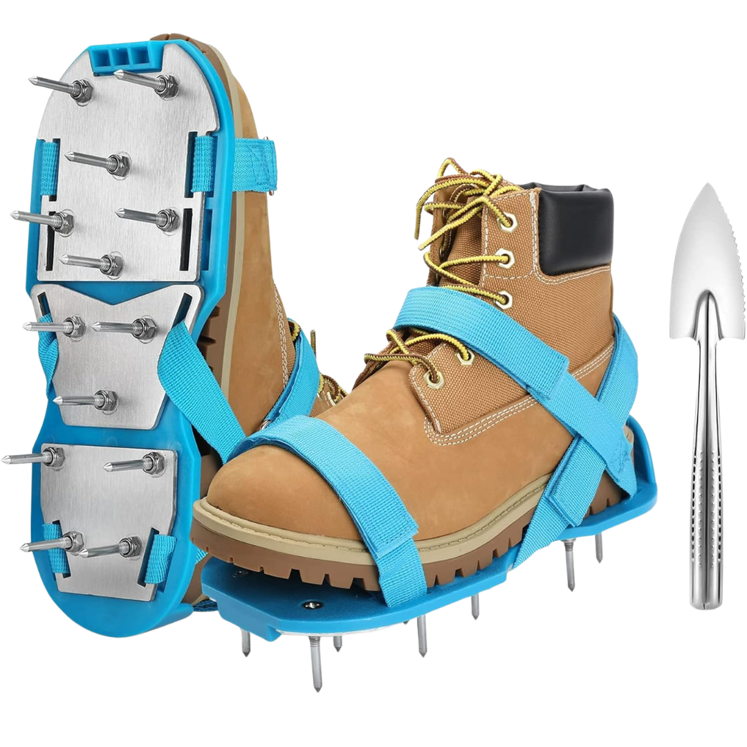 DenForste Pre-Assembled Lawn Aerator Shoe Spikes (3 Colors)