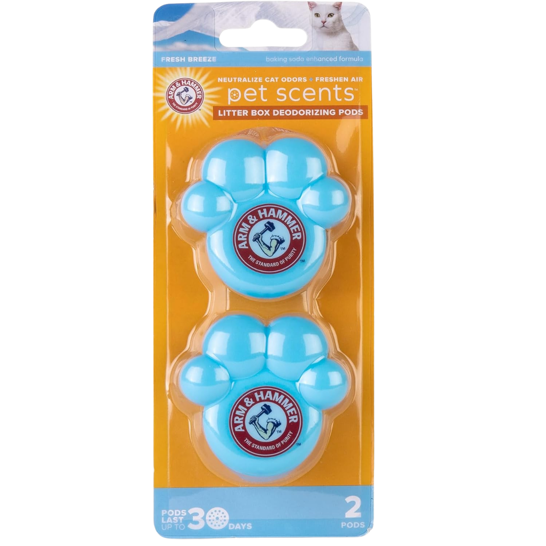 2-Pack Arm & Hammer Pets Cat Litter Box Deodorizer Pods
