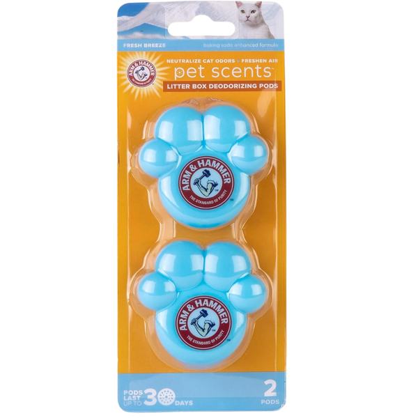 2-Pack Arm & Hammer Pets Cat Litter Box Deodorizer Pods