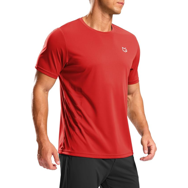 G Gradual Men's Workout Shirts Quick Dry Athletic Running T-Shirts