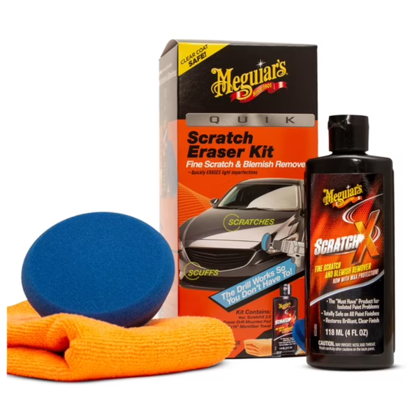 Meguiar's 4-Oz Quik Scratch Eraser Kit