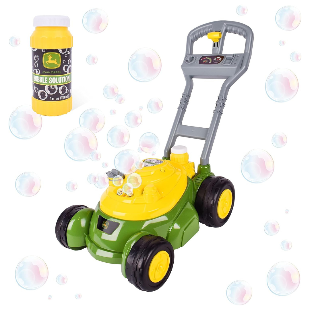 John Deere Bubble-N-Go Mower With Bubble Solution
