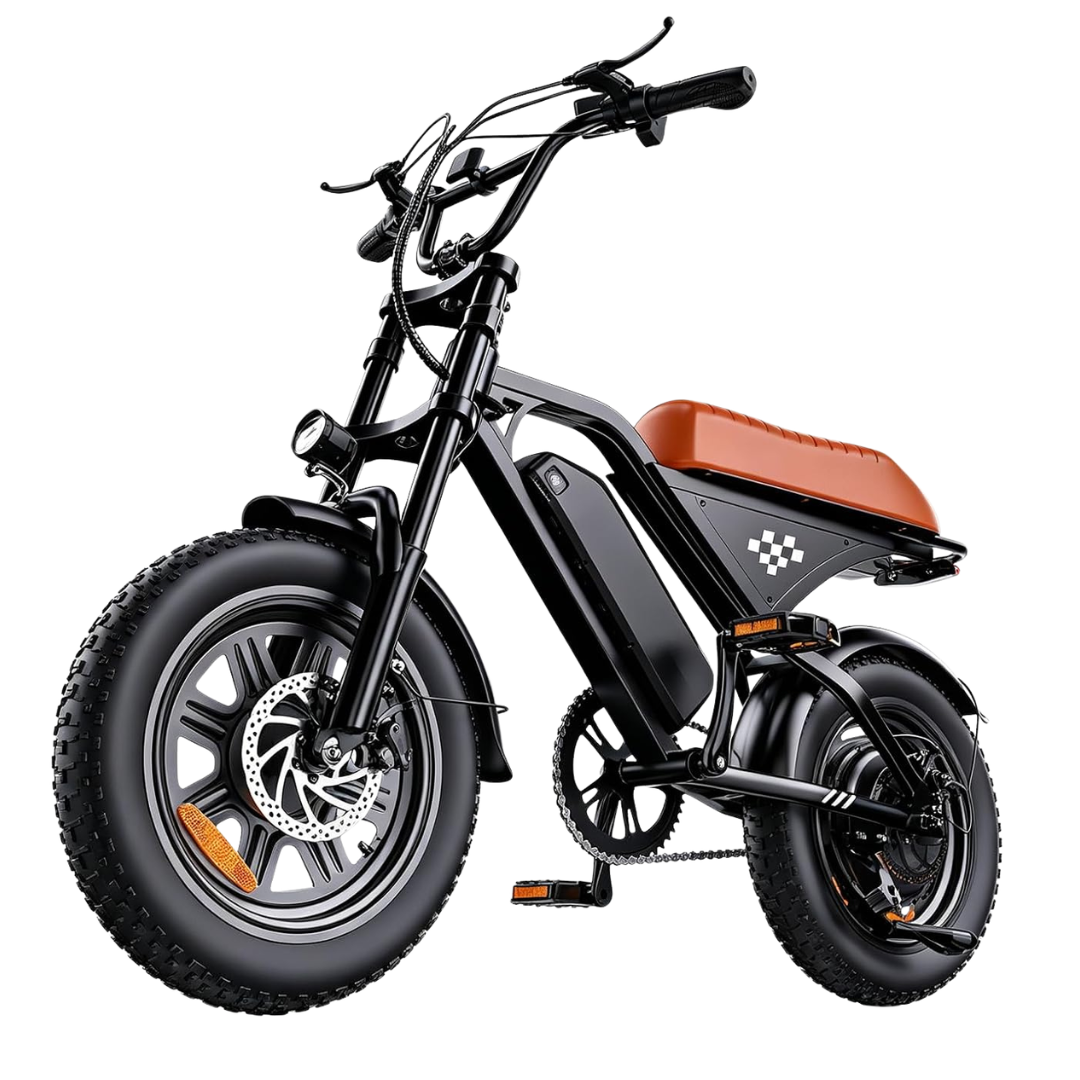 Rideplux 3000W Peak 25 MPH /120 Miles Electric Bike