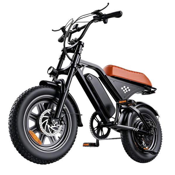 Rideplux 3000W Peak 25 MPH /120 Miles Electric Bike