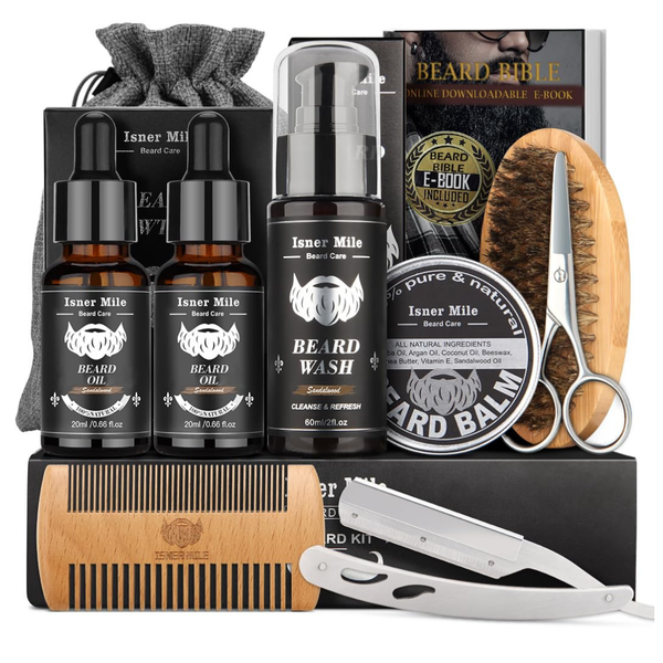 Men's Isner Mile Beard Grooming Kit
