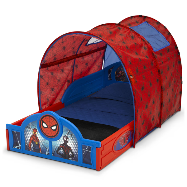 Delta Children Marvel Spider-Man Toddler Bed With Tent