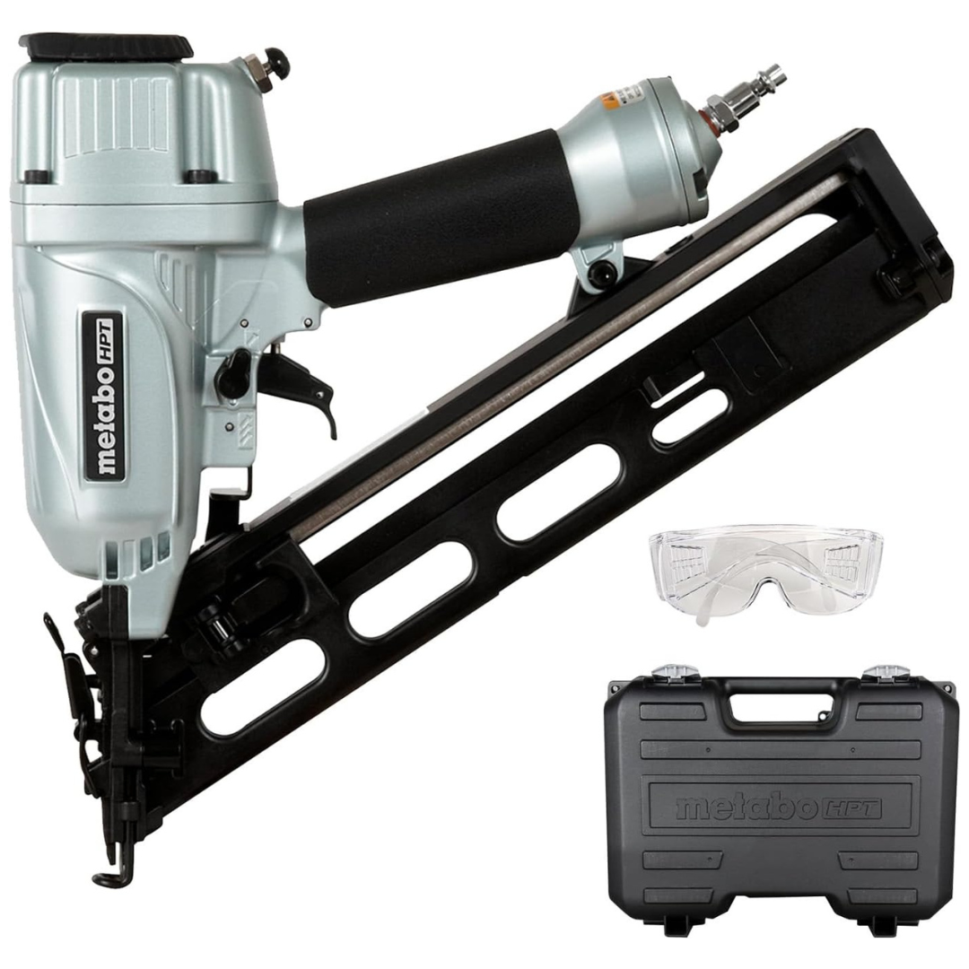 Metabo HPT 2-1/2" 15-Gauge Pneumatic Angled Finish Nailer