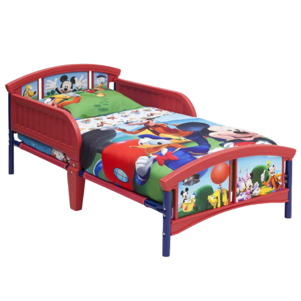 Delta Children Disney Mickey Mouse Plastic Toddler Bed