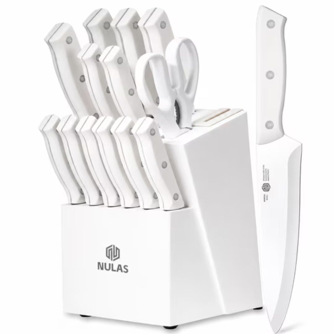 14-Piece Stainless Steel Kitchen Knife Set