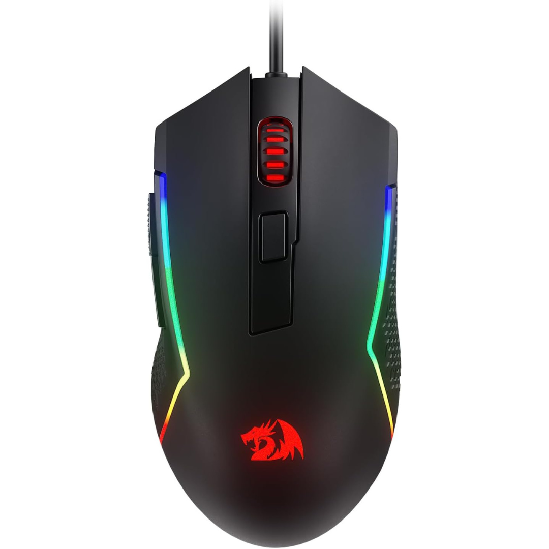 Redragon M616 RGB Wired Gaming Mouse W/ 10000 DPI,6 Programmable Buttons