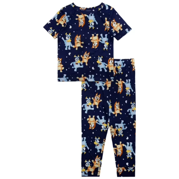 2-Piece Character Toddler Viscose Unisex Pajama Set