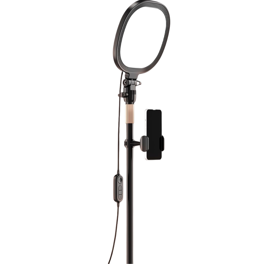 PQRQP Soft LED Ring Light With Stand & Phone Holder