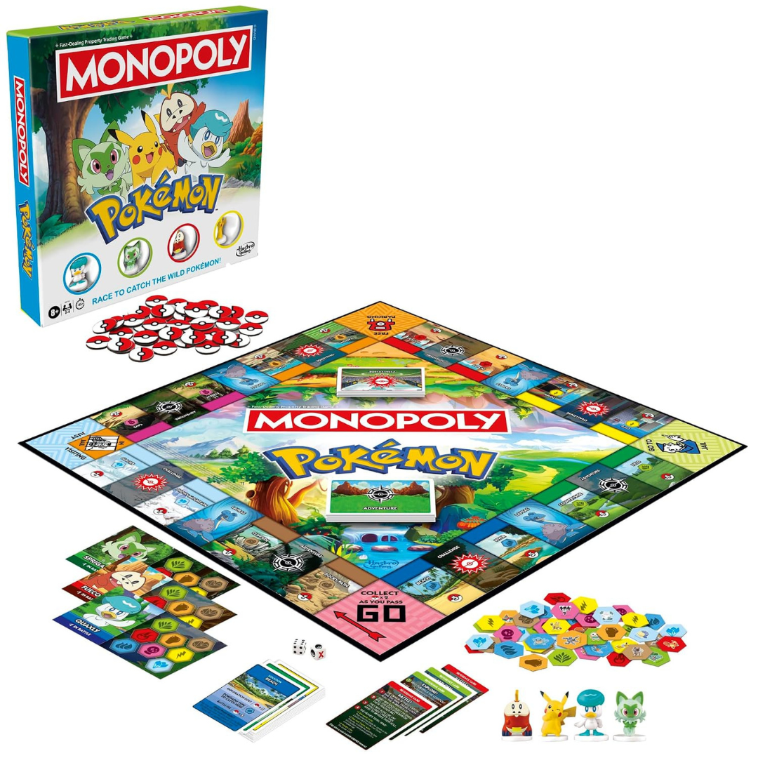 Monopoly Pokemon Edition Family Board Game