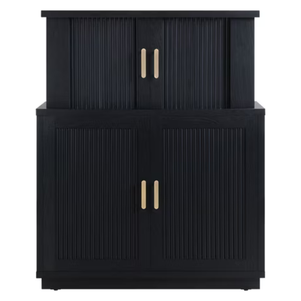 Beautiful Drew Elegant Design Bar Cabinet (2 Colors)