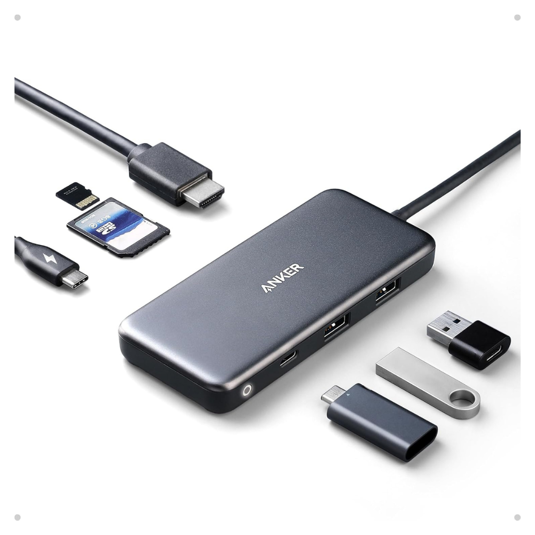 Anker 7-in-1 4K HDMI Multi-Port USB-C Adapter