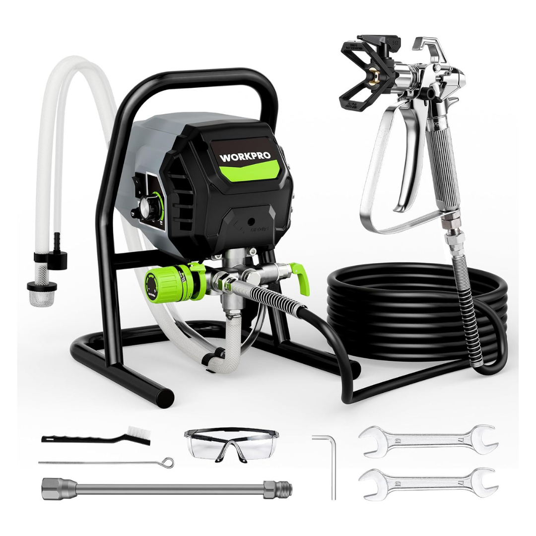 2900-PSI High Efficiency Thinning-Free Electric Paint Sprayer With Extension Rod