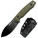 RXLUY 2.95'' Fixed Blade Knife W/ Kydex Sheath (Green Or Brown)