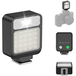 XIAOTJ Mini Camera Flash Speedlite W/ LED Video Light