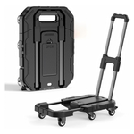 Anautin Folding Dolly Cart With 6 Wheels (up To 550 Lbs)