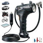 Cordless Tire Inflator Portable Air Compressor W/ Digital Gauge & LED Light