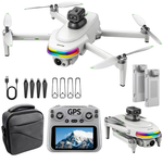 4K 50 Mins Flight 2 Battery GPS Drone With Camera