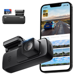 2K Front Mini WiFi Car Dash Camera With 32GB Card