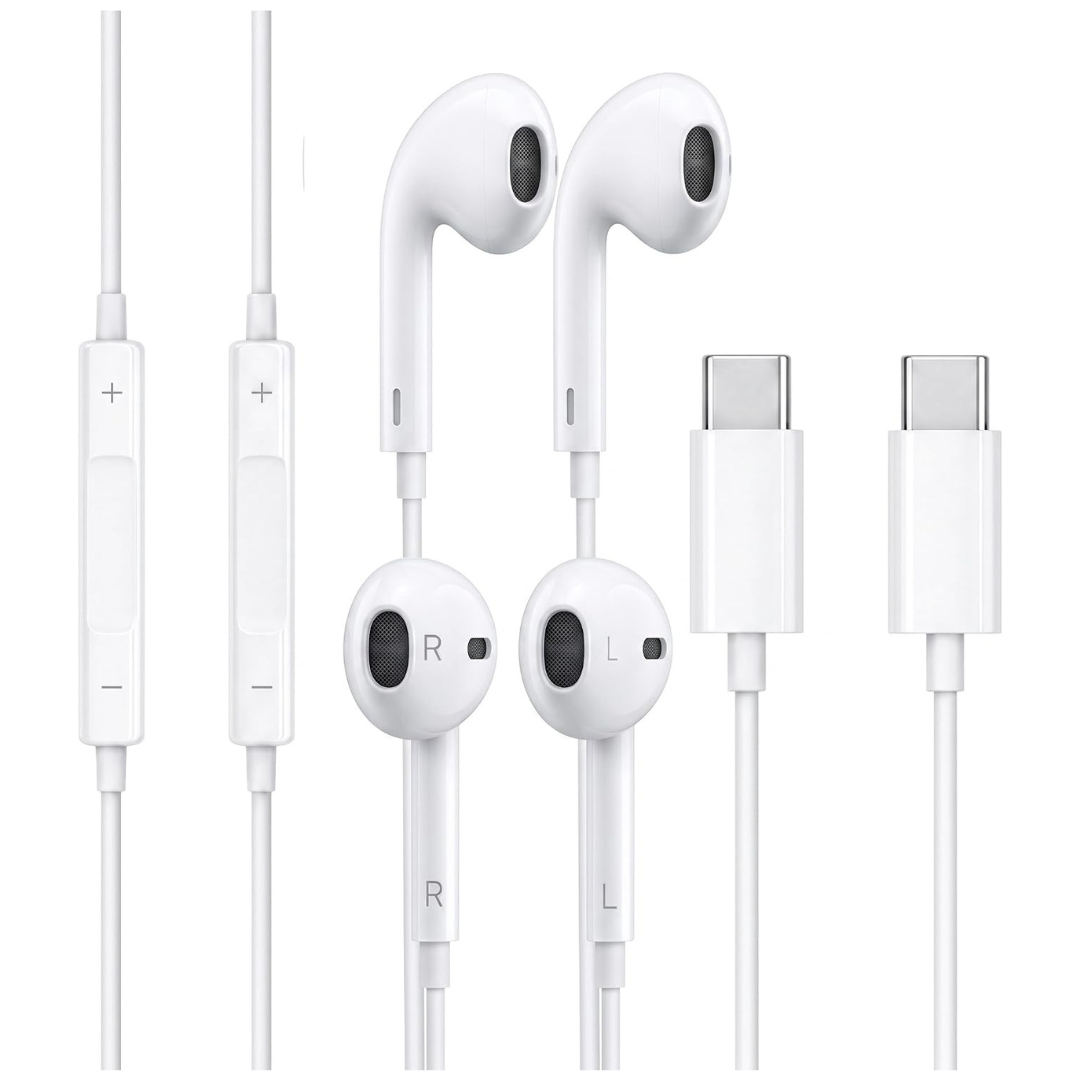 USB-C Wired In Ear Earbuds W/ Mic