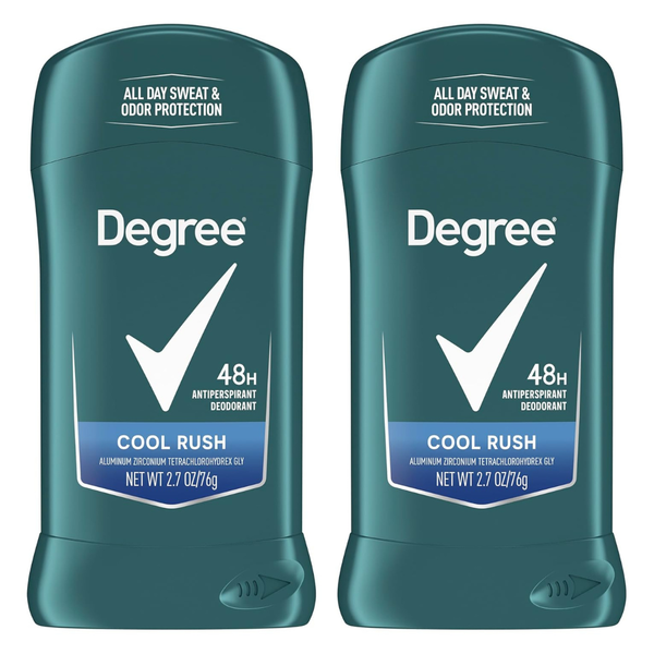 2-Pack 2.7-Oz Degree Men's Original Cool Rush Antiperspirant Deodorant