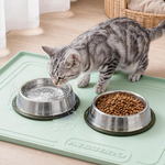 22" X 19" Silicone Pet Feeding Mat (2 Colors)