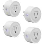 4-Pack WiFi Smart Plug W/ Alexa & Google Assistant